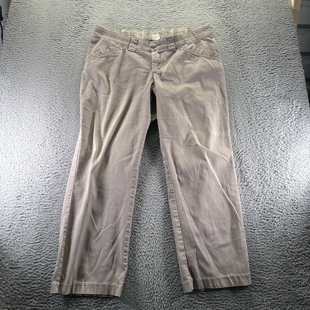 Lee Pant Womens 40x31 Brown Chino Straight Baggy Business Career Preppy Office